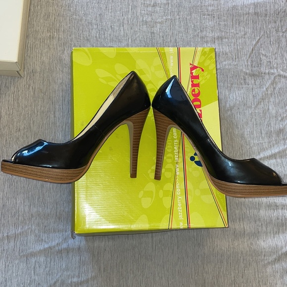 COPY - Jazz berry Peep Toe Stiletto - Picture 4 of 4